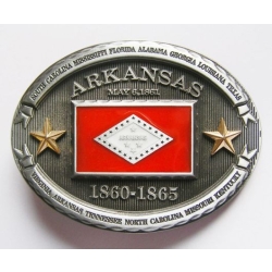 ARKANSAS flaga USA stany klamra (id: 1999)